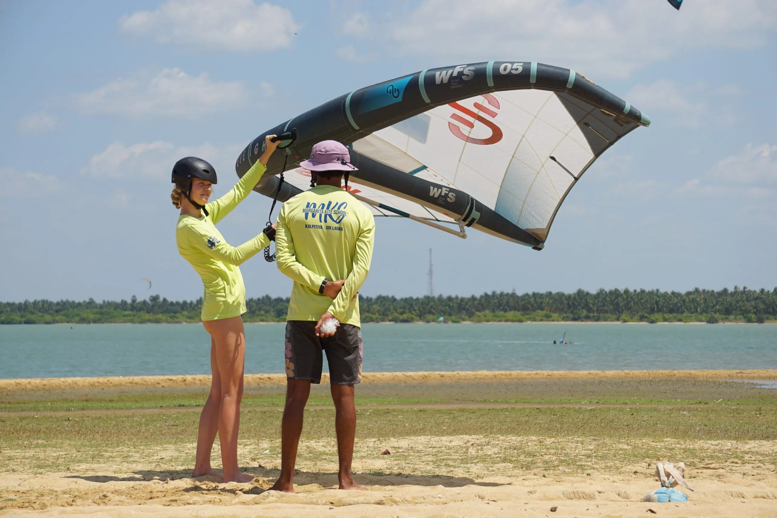 wing foiling kalpitiya